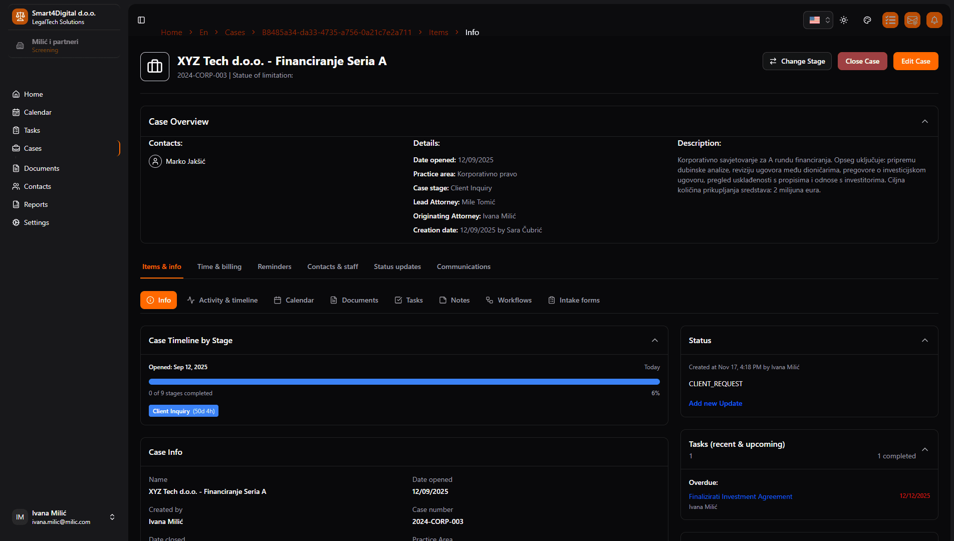 Detailed Case Overview